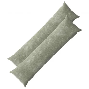 Kissenbezug 2 pcs HEERLEN Gr�n 40x145 cm Chenille-Stoff