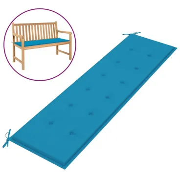 Gartenbank-Auflage Blau 180x50x3 cm