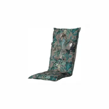 Madison Gartenstuhlkissen Floris 105x45 cm grau / gr�n Sitzkissen Auflage Madison Gartenstuhlkissen Gartenstuhlkissen Floris,