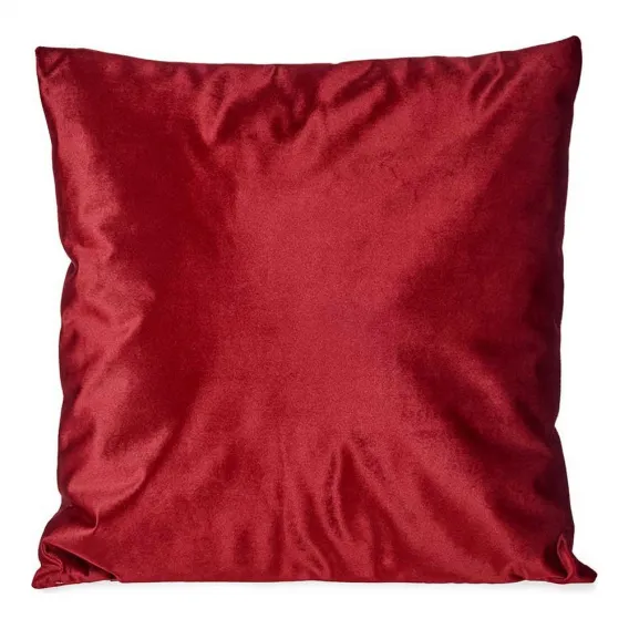 Kissen Samt Rot Polyester 45 x 13 x 45 cm