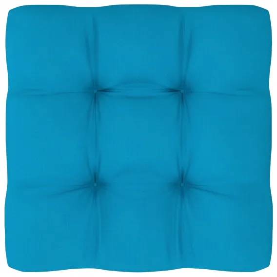 Palettensofa-Kissen Blau 60x60x10 cm