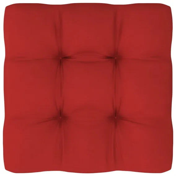 Palettensofa-Kissen Rot 60x60x10 cm