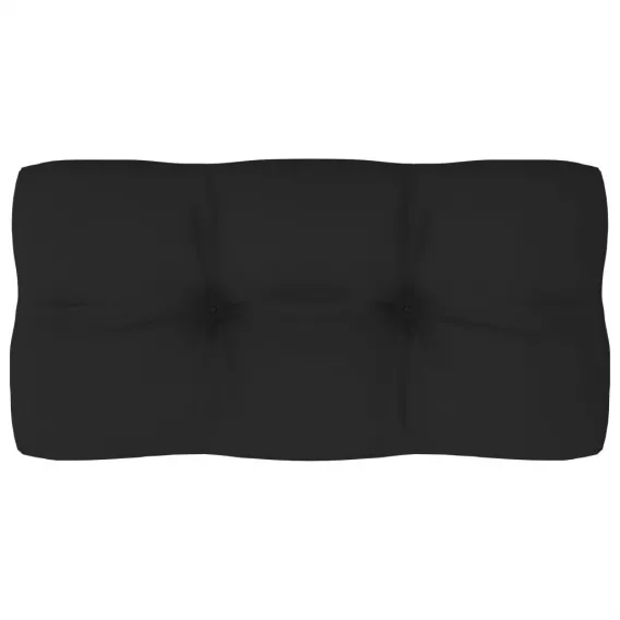 Palettensofa-Kissen Schwarz 80x40x10 cm Auflage Sitzkissen Sitzpolster
