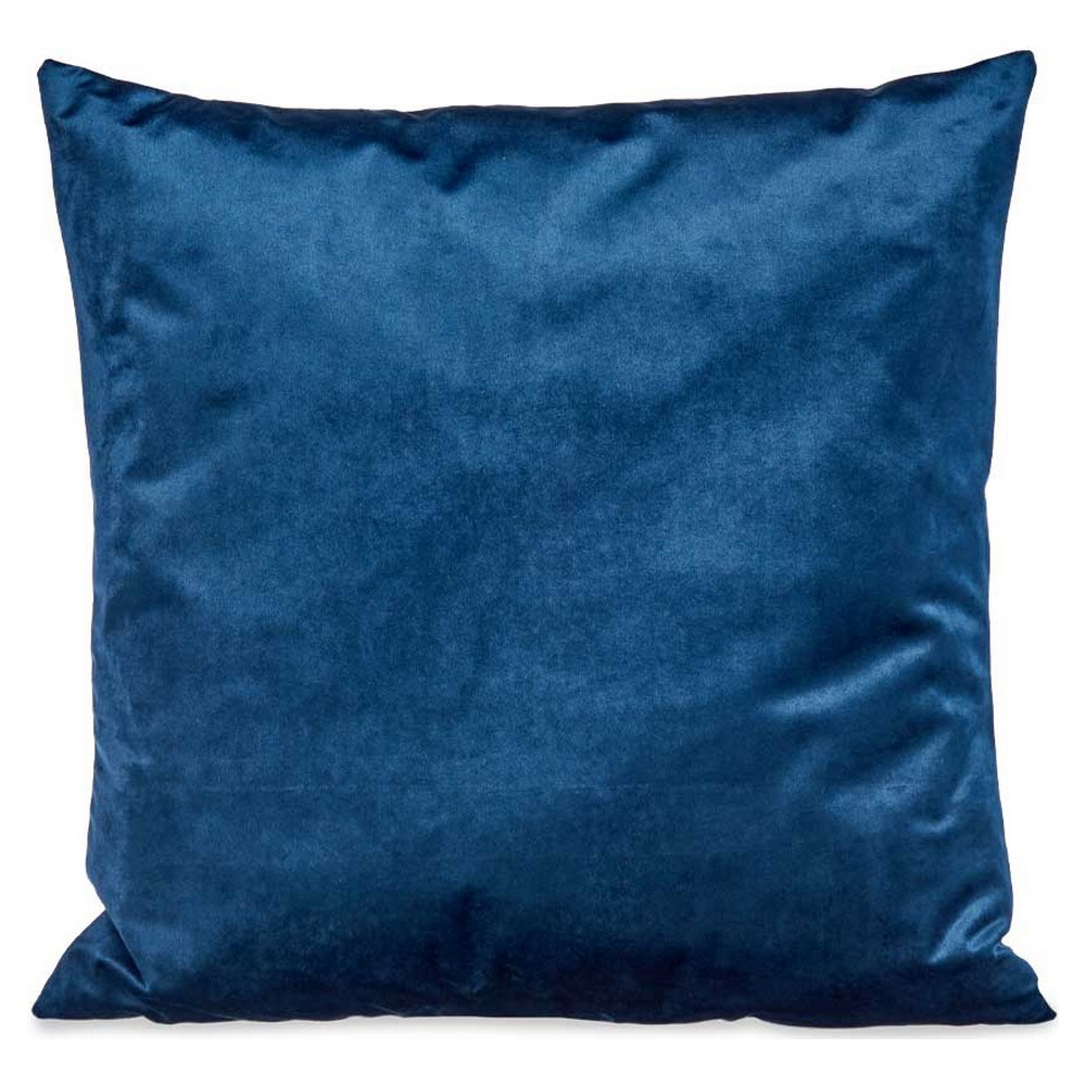 Kissen Samt Blau 60 x 18 x 60 cm